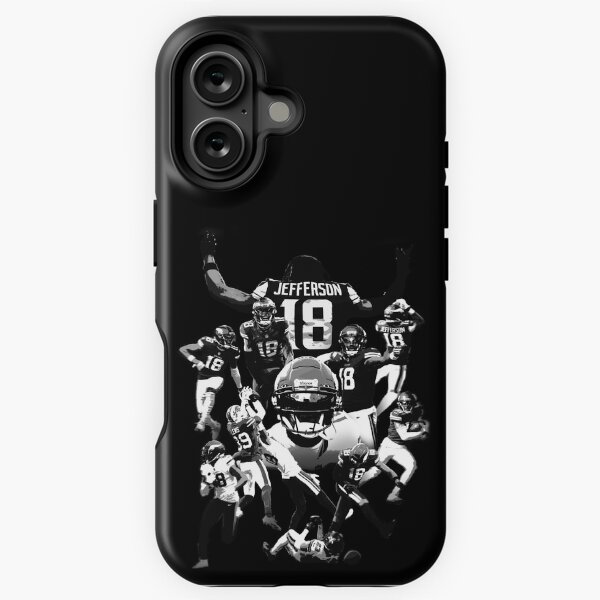 Item preview, Justin Jefferson's MVP season - Black & White designed and sold by auohx.
