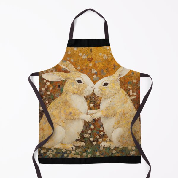 Item preview, Rabbits the Kiss inspired by Gustav Klimt designed and sold by EmeraldeaArt.