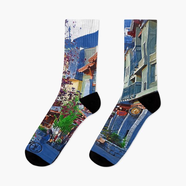 Item preview, Pedestrian Village designed and sold by KirtTisdale.