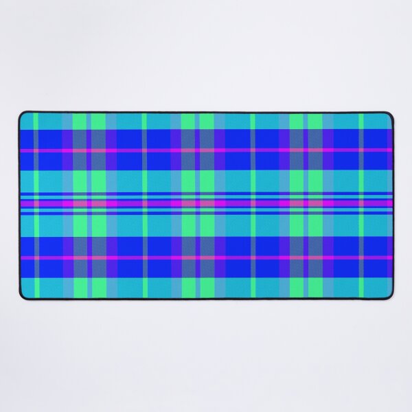 Item preview, Neon Aesthetic Arable 1 Hand Drawn Textured Plaid Pattern designed and sold by GenAumonier.