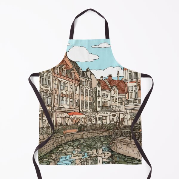 Item preview, Aarhus city drawin designed and sold by ComicsFactory.