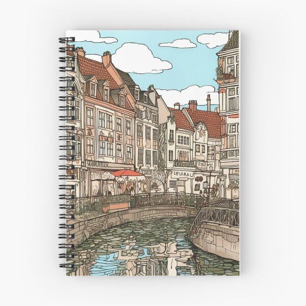 Item preview, Aarhus city drawin designed and sold by ComicsFactory.