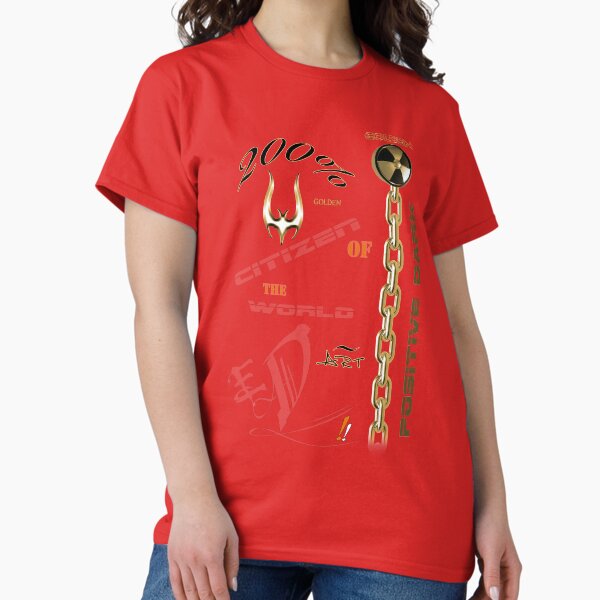 062_09GMaxiLogosGolden+09cntr-art-eddyscap Camiseta clásica
