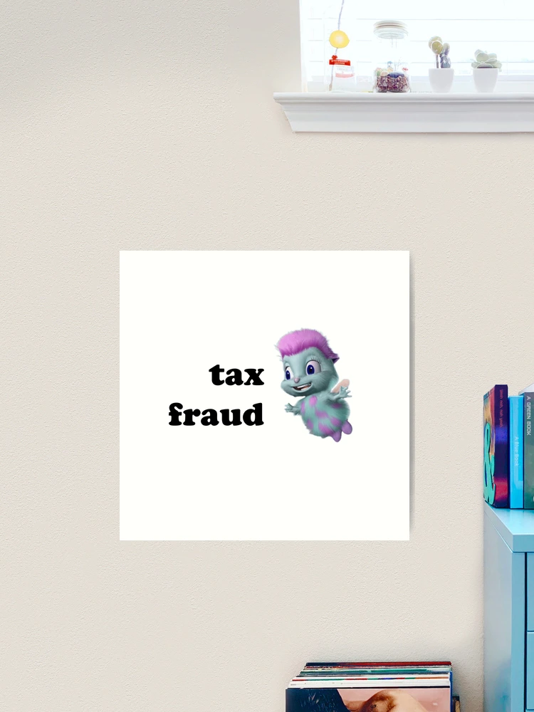 bibble tax fraud meme bibble meme barbie fairytopia Sticker for Sale by  emking5100