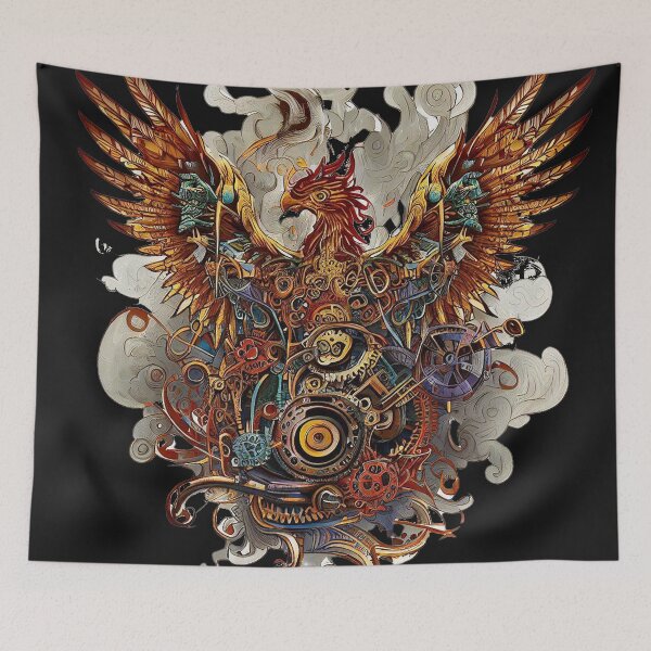 Item preview, Steampunk Gear Phoenix No. 1 designed and sold by Si-aidra.