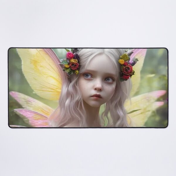 Item preview, Wary Tales Yellow Pink Gold Fairy designed and sold by WaryTales.