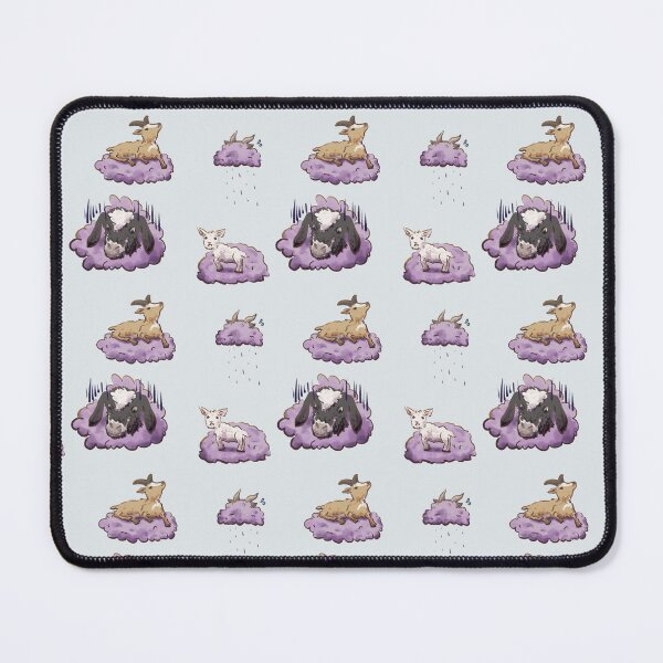 Item preview, Gloomy Goats pattern designed and sold by strudeldoodle.