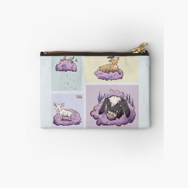 Item preview, Gloomy Goats pattern designed and sold by strudeldoodle.