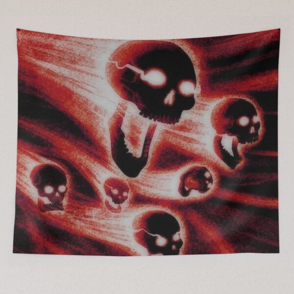 Item preview, RED SKULL RAGE  designed and sold by xBLACKSTAR.