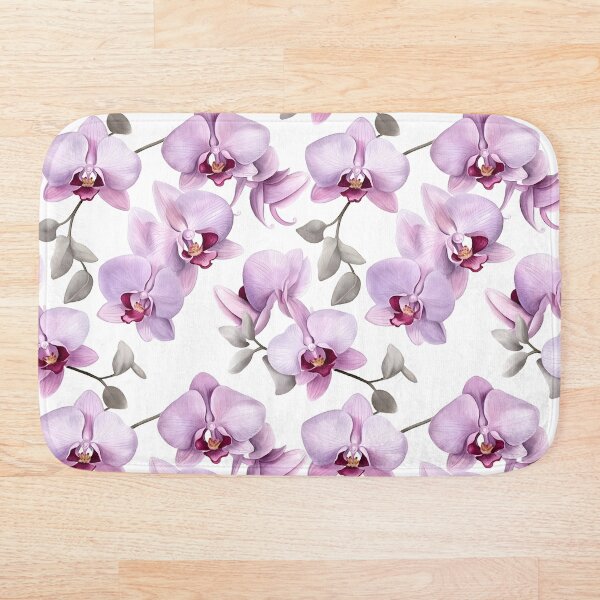 Item preview, Watercolor Orchid Pattern 19 designed and sold by DigitalPatternx.