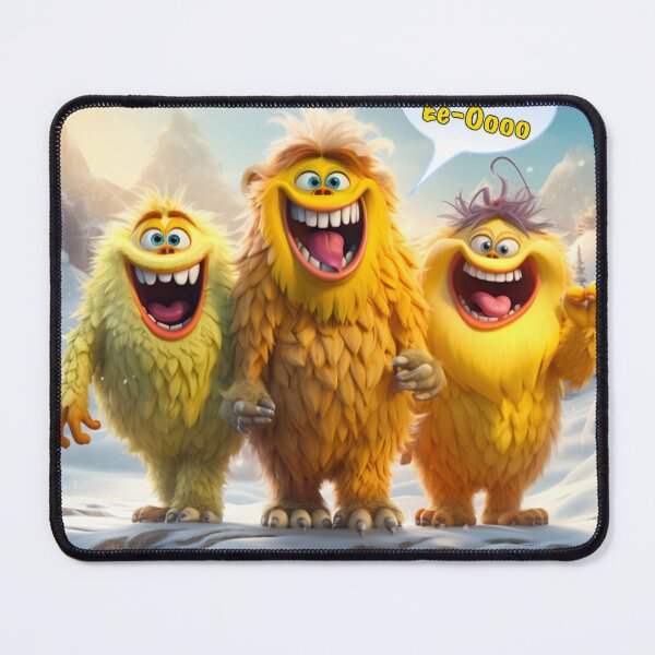 Item preview, Yodeling Yeti's designed and sold by WRabbitCreation.