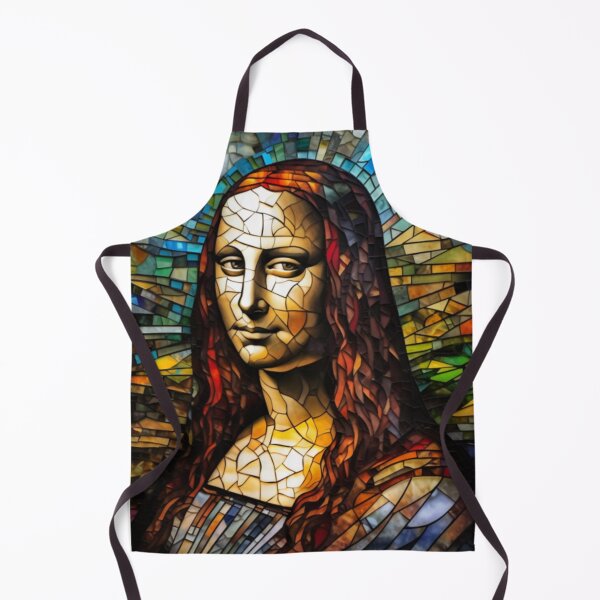 Aperçu de l'œuvre Le Vitrail Mona Lisa créée et vendue par Bring Back Culture.