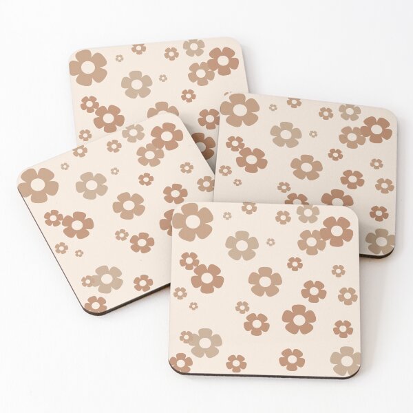 Item preview, Retro Flowers Neutral designed and sold by Owlhana.