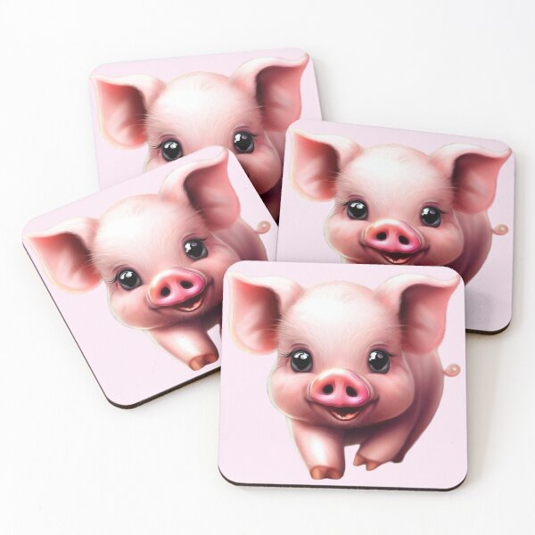 Item preview, Cute Pig - Cute Baby Animals  designed and sold by baby-animal-art.