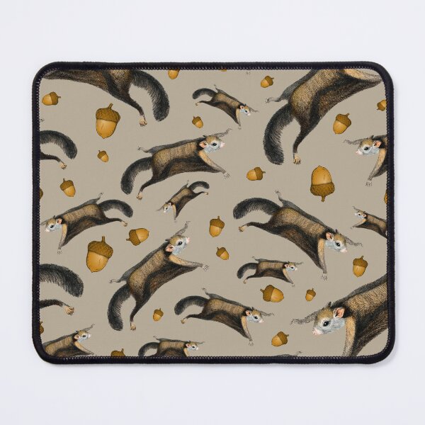 Item preview, Flying squirrels with acorns designed and sold by Lacebark.