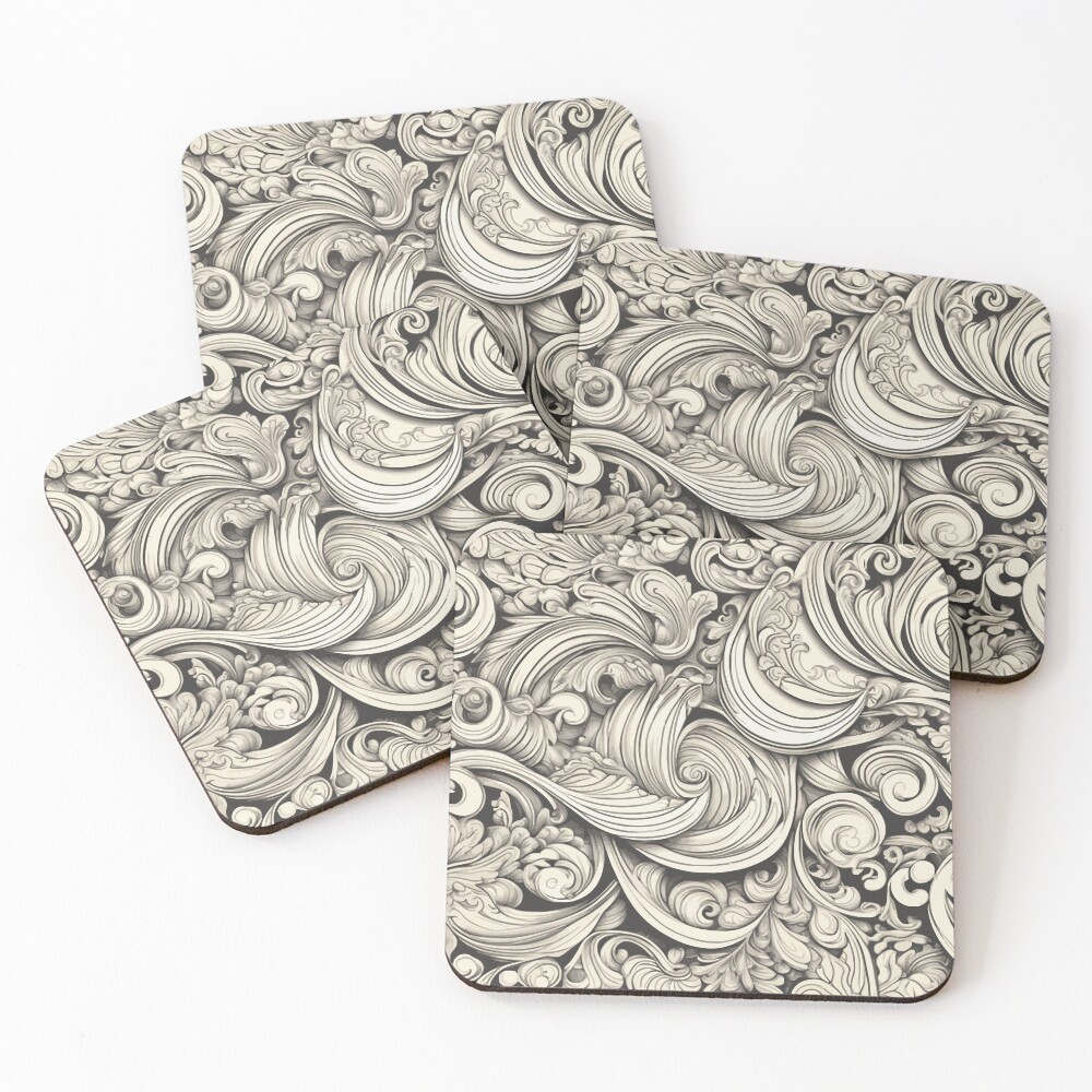Item preview, Coasters (Set of 4) designed and sold by RidaSalArt.