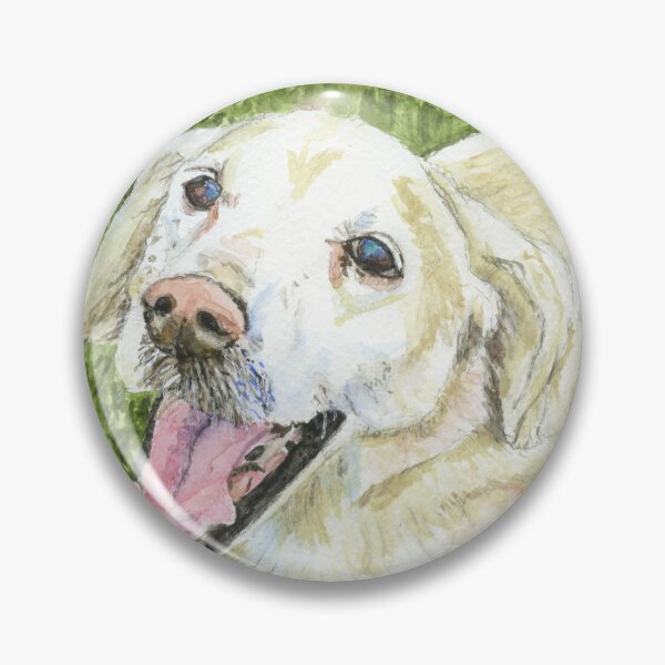 Item preview, Labrador Retriever playing on the grass designed and sold by LymphomaLass.