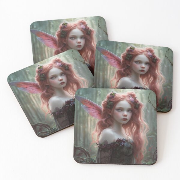 Item preview, Wary Tales Red Black Fairy designed and sold by WaryTales.