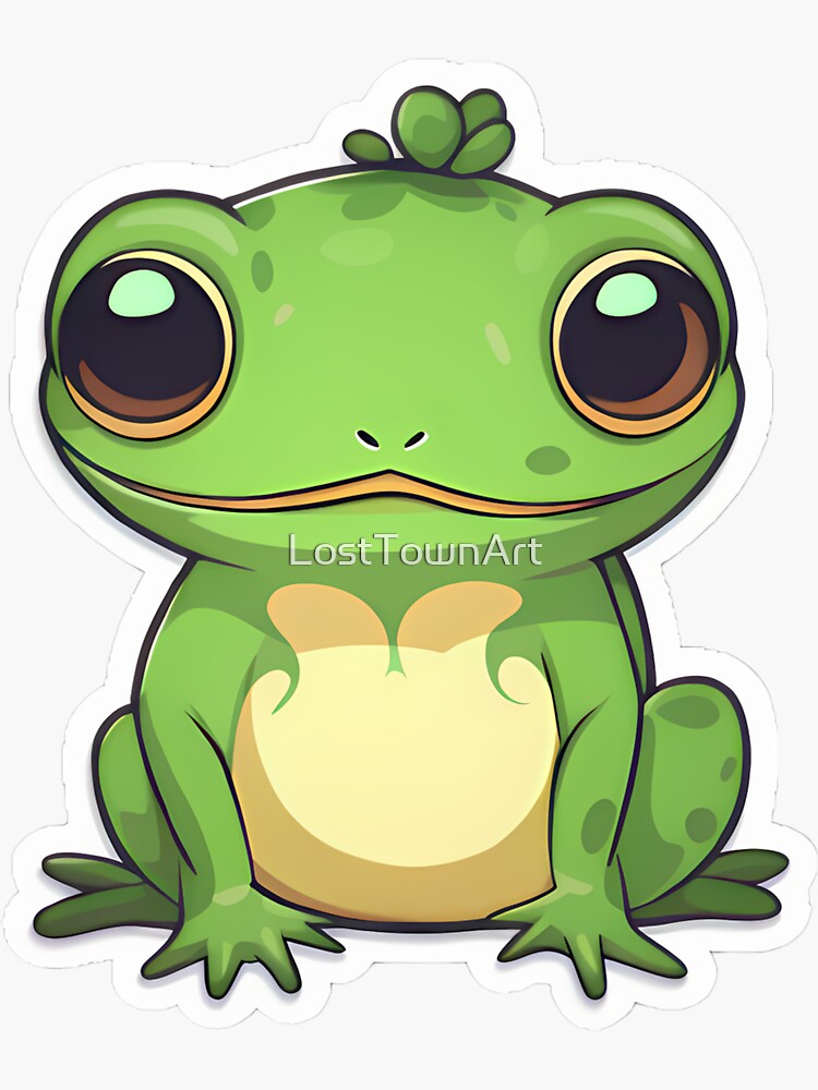 Kleiner Frosch' Sticker