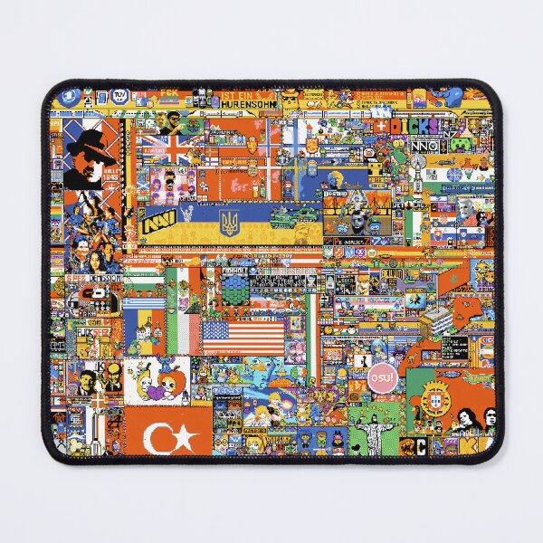 Item preview, "r/place" - [2023] - Reddit digital art designed and sold by Cowboy Mike.