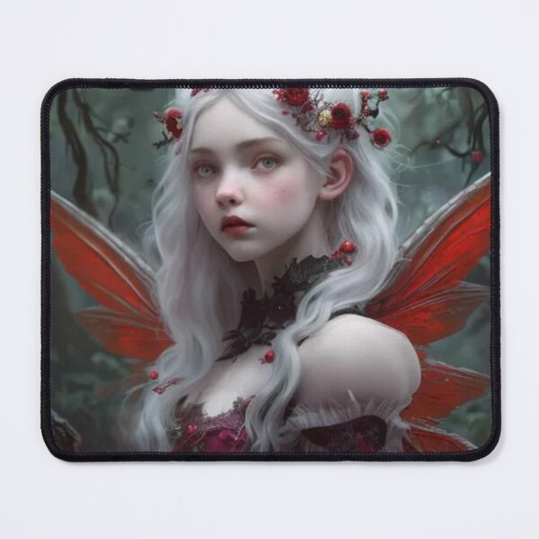 Item preview, Wary Tales Red White Black Fairy designed and sold by WaryTales.