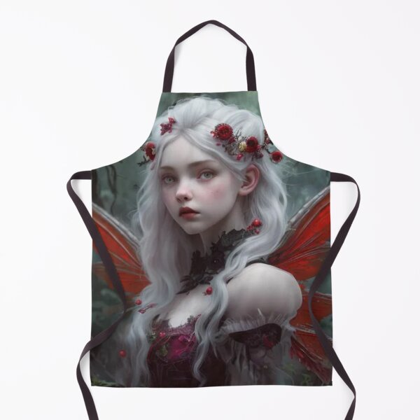 Item preview, Wary Tales Red White Black Fairy designed and sold by WaryTales.