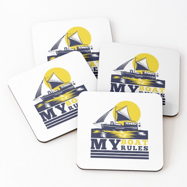 Item preview, My Boat My Rules, Cool Design For Father who has Boat designed and sold by Sun Rise.