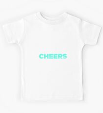 Blood, Sweat, And Cheers | Funny Cheerleader Kids Tee