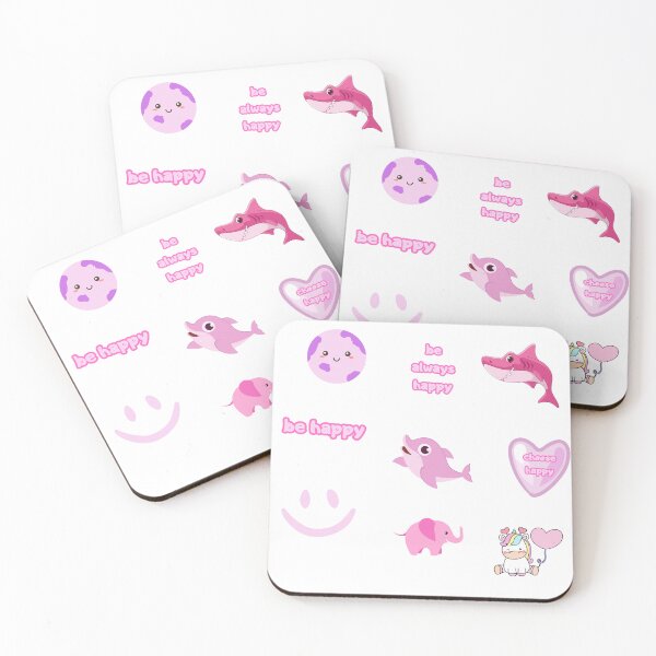 Item preview, pink be happy designed and sold by KacperStore.