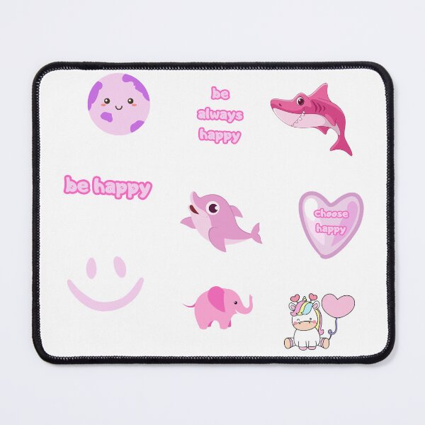 Item preview, pink be happy designed and sold by KacperStore.