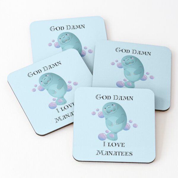 Item preview, GD I love Manatees designed and sold by Ashley Gagnon.