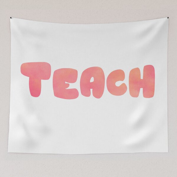 Item preview, TEACH designed and sold by A&O Boutique.