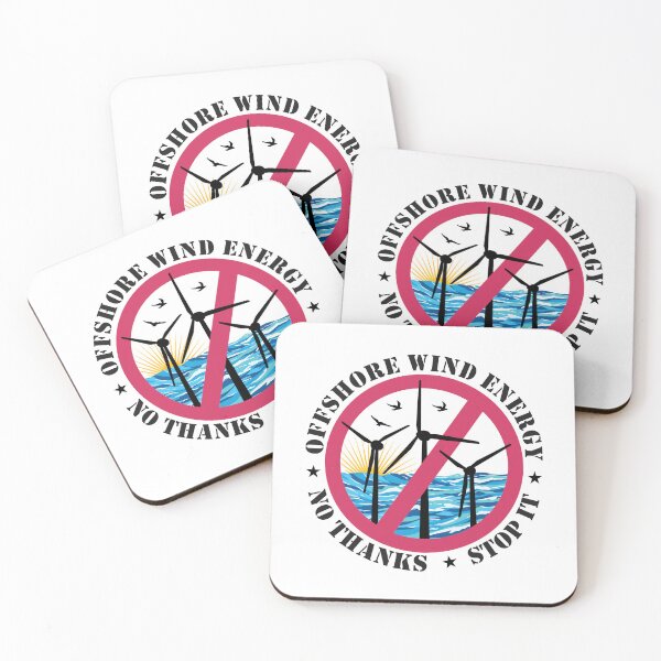 Item preview, Offshore Wind Energy No Thanks, Stop it designed and sold by HandicraftArt.