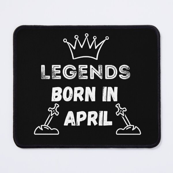 Item preview, Legends are born in april | Birthday | best month designed and sold by General-Corner.