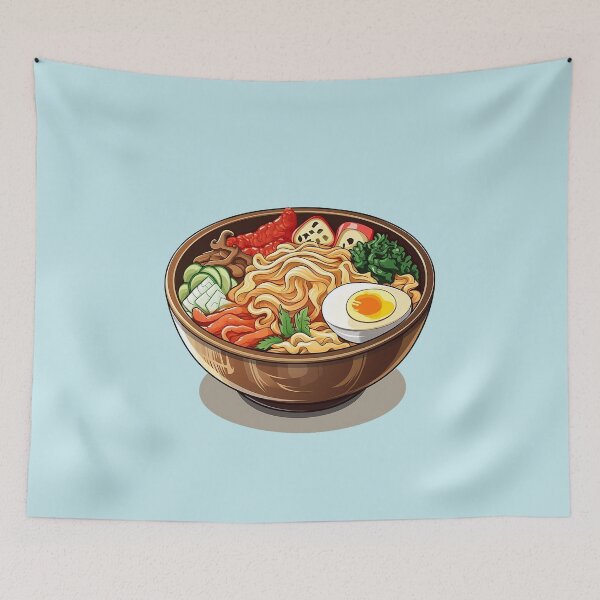 Item preview, Japanses ramen noodles bowl designed and sold by SatooDesign.