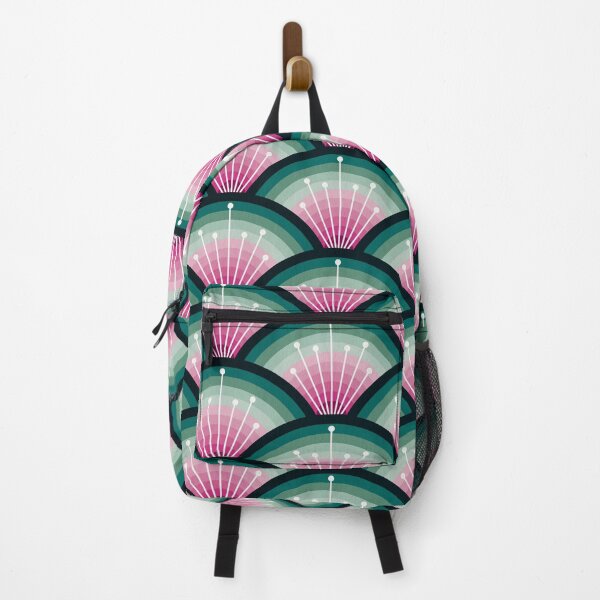 Item preview, Stellar Seigaiha Wave – Mint & Blush designed and sold by Cat Coquillette.