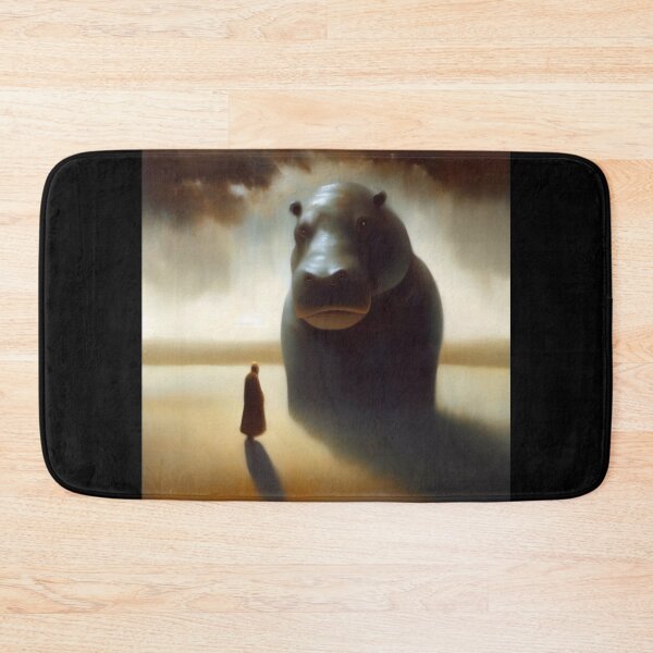 Item preview, Spirit Animal Hippopotamus 1 designed and sold by CrankyOldDude.