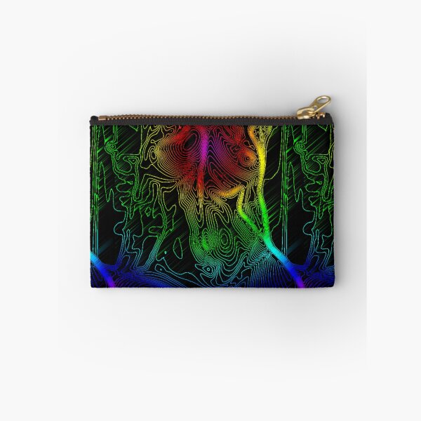 Item preview,  A Female Figure Trippy Rainbow Line Vector Art Pattern / A mesmerizing and surreal visual effect, often associated with psychedelic experiences. designed and sold by Neer arts.