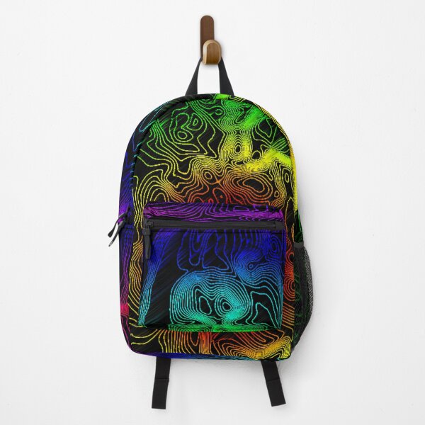 Item preview, A Female Figure Trippy Rainbow Line Vector Art Pattern / A mesmerizing and surreal visual effect, often associated with psychedelic experiences. designed and sold by Neer arts.