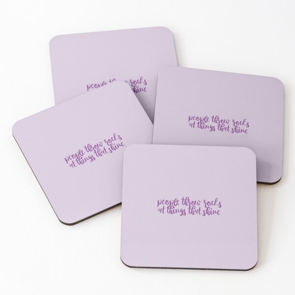 Item preview, People Throw Rocks at things that Shine Ours Lyrics Taylor Swift designed and sold by BoldNFresh.