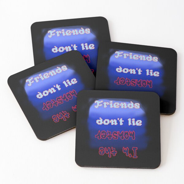 Item preview, Friends Don't Lie/I'm The Monster Stranger Things designed and sold by Fireflies2344.