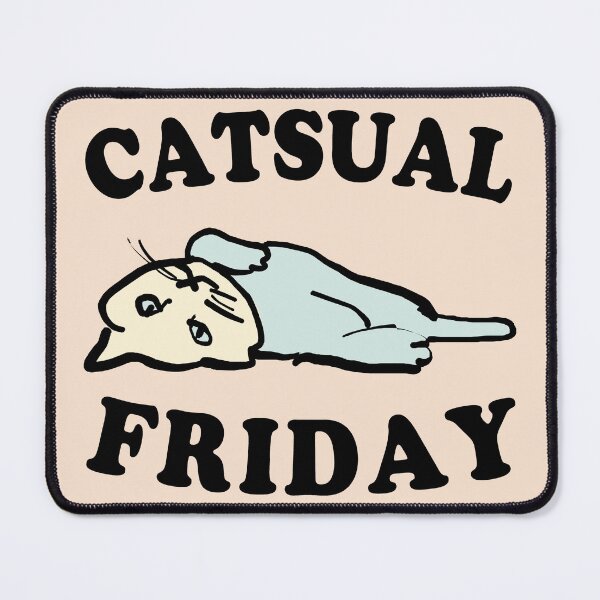 Item preview, Casual Friday Kitty Cat designed and sold by electrovista.