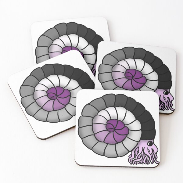 Item preview, Asexual Ammonite designed and sold by metoposaur.