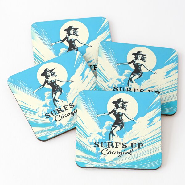 Item preview, Coastal Cowgirl Surfs Up designed and sold by DesignHausArt.