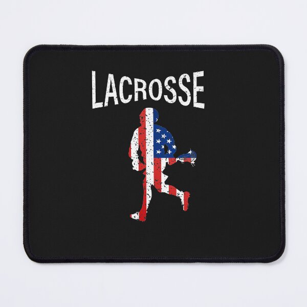 Item preview, Lacrosse Player American Flag LAX  designed and sold by SOUFIANE1991.