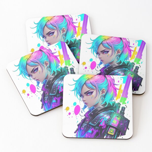 Item preview,  colorful girl designed and sold by Mo-rx.