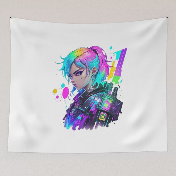 Item preview,  colorful girl designed and sold by Mo-rx.