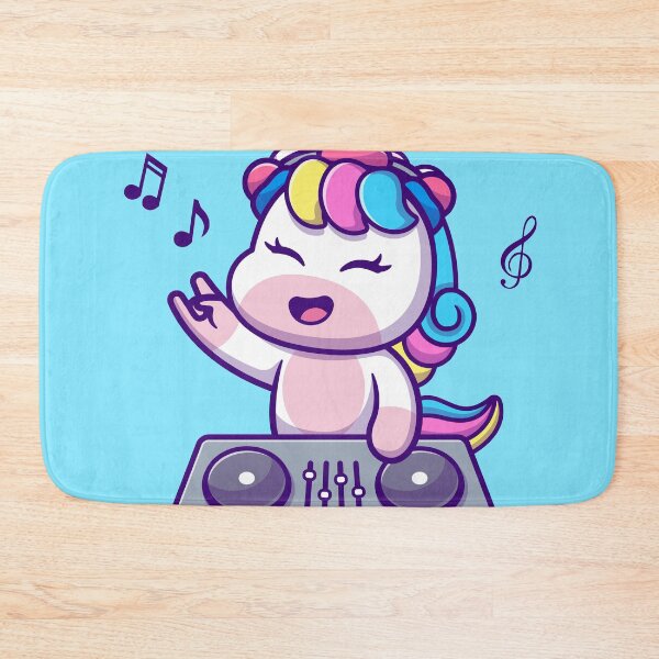 Item preview, Unicorn DJ: Spinning Magical Tunes designed and sold by hjian8219.