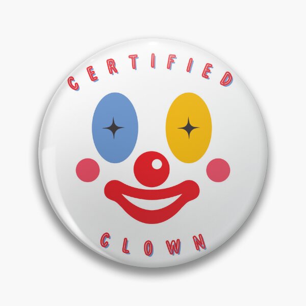 Item preview, Certified Clown designed and sold by AstroMothy.