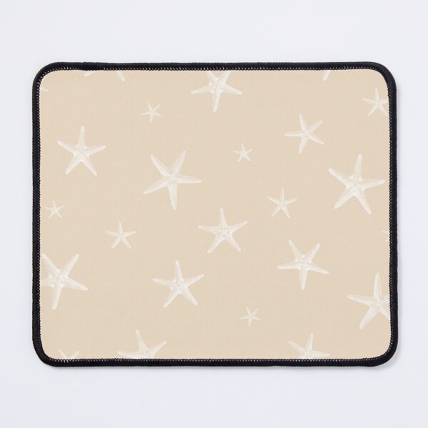 Item preview, Sand-Colored Tan and White Starfish Pattern, Minimalism Beach Style designed and sold by elizdesign.